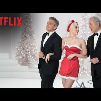George Clooney και Miley Cyrus στο «A Very Murray Christmas» της Sofia Coppola