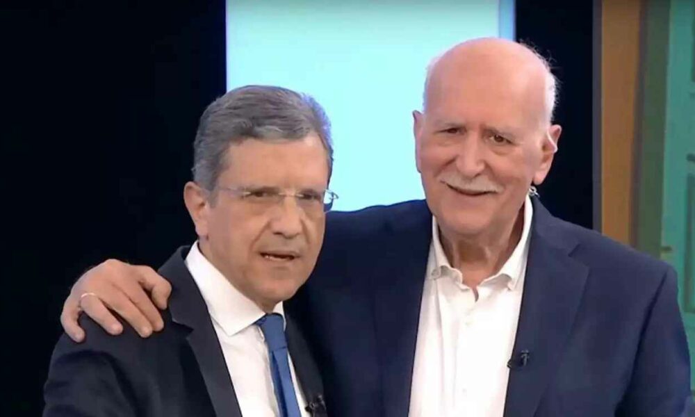 Γιώργος Παπαδάκης και Γιώργος Αυτιάς συναντήθηκαν τηλεοπτικά μετά από 21 χρόνια