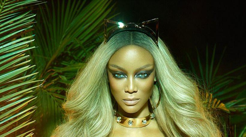 Η «γαζέλα» Tyra Banks... μεταμορφώνεται σε τίγρη και το αποτέλεσμα είναι εντυπωσιακό