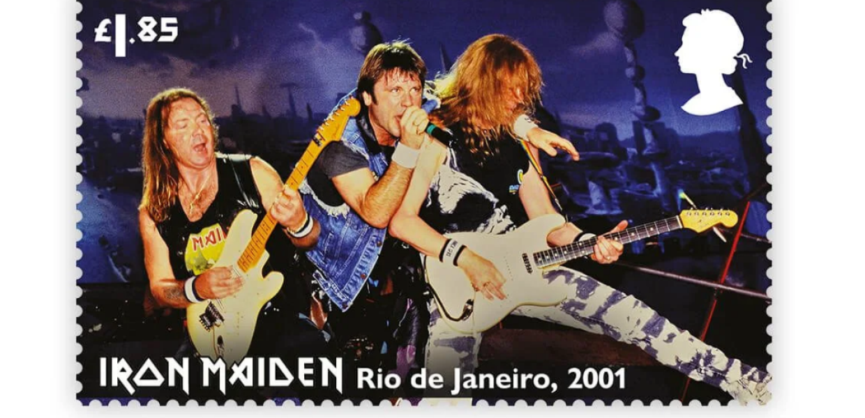 Οι θρυλικοί Iron Maiden έγιναν... γραμματόσημα