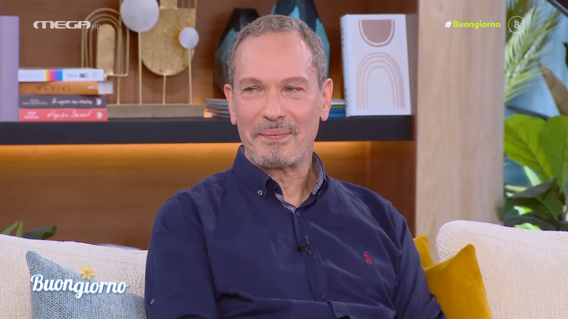 Ο Βασίλης Κούκουρας καλεσμένος στο «Buongiorno»