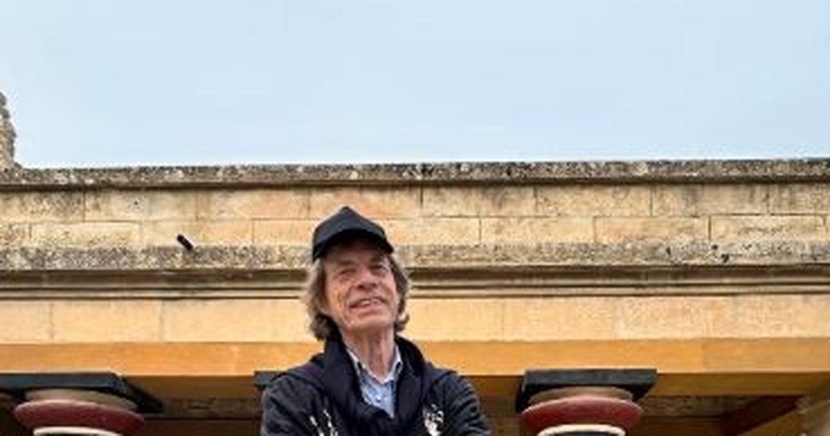 Ο Μικ Τζάγκερ ενθουσιάστηκε με την Κνωσό: 