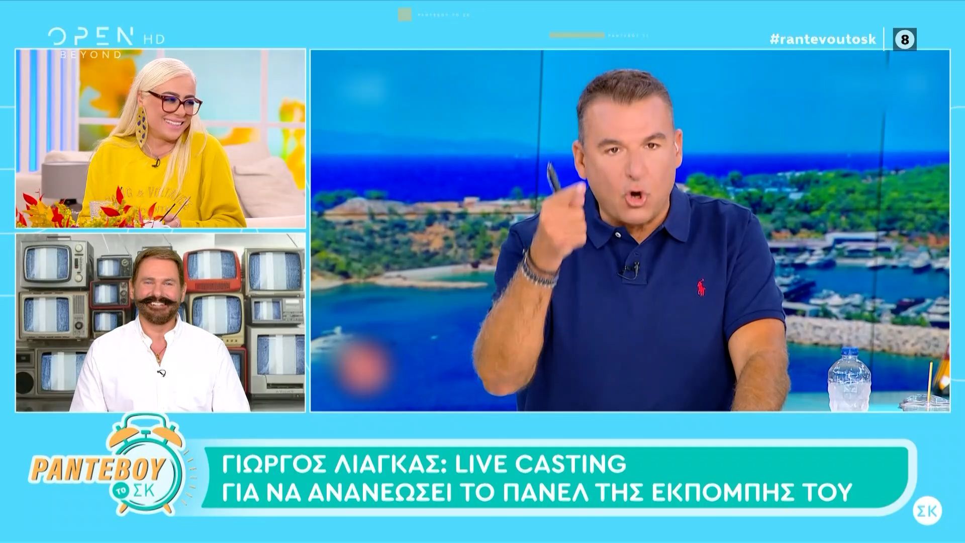 Άρια Καλύβα: «Συνεργάτης της εκπομπής κοπιάρει τον Γιώργο Λιάγκα»